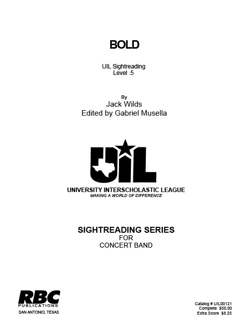 Bold (Score)
