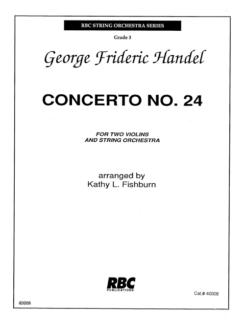 Concerto #24 - Full Score