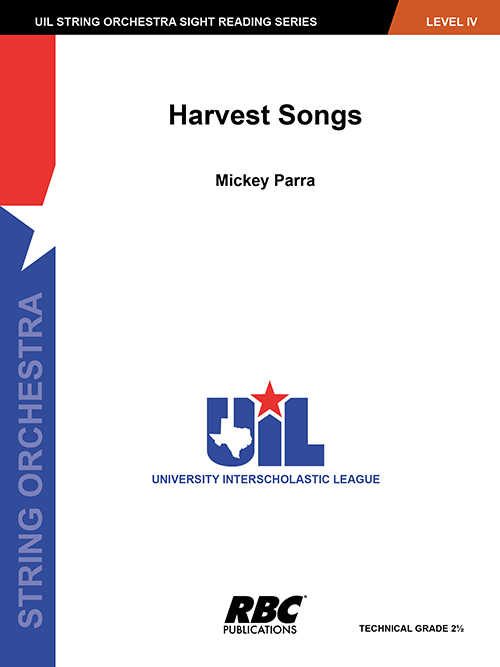 Harvest Songs (UIL Level IV)